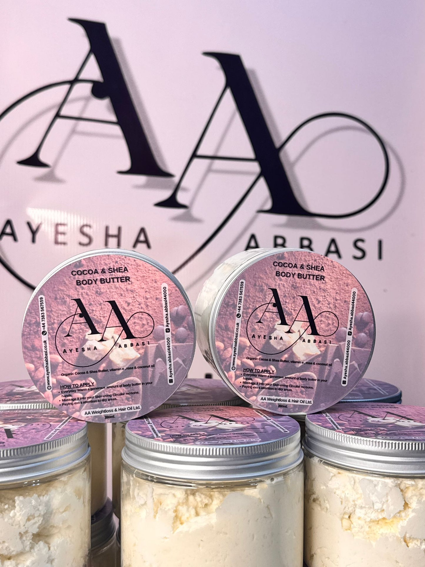AA Cocoa & Shea body butter