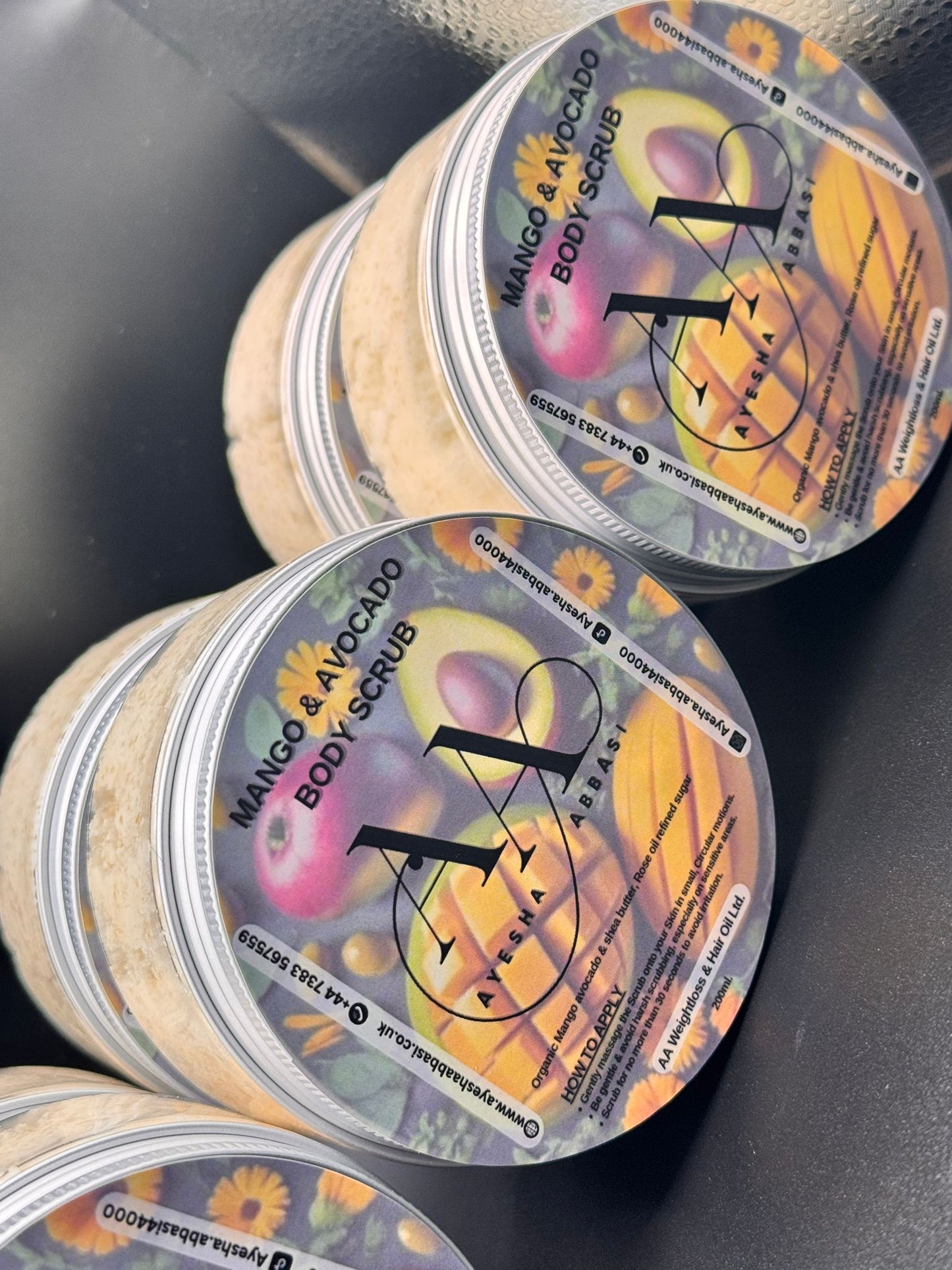 AA Mango & Avocado Body Scrub