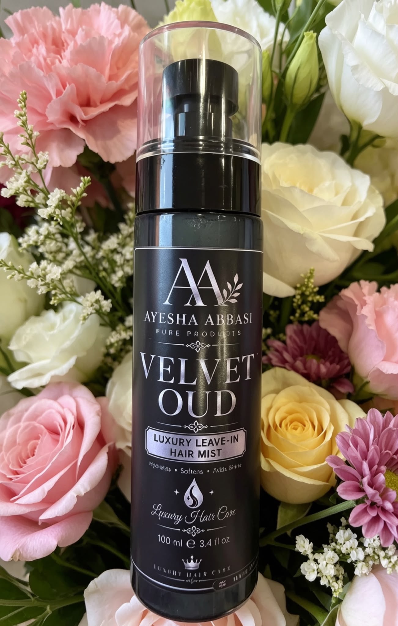 AA Velvet Oud Luxury Leave-In Hair Mist Spray