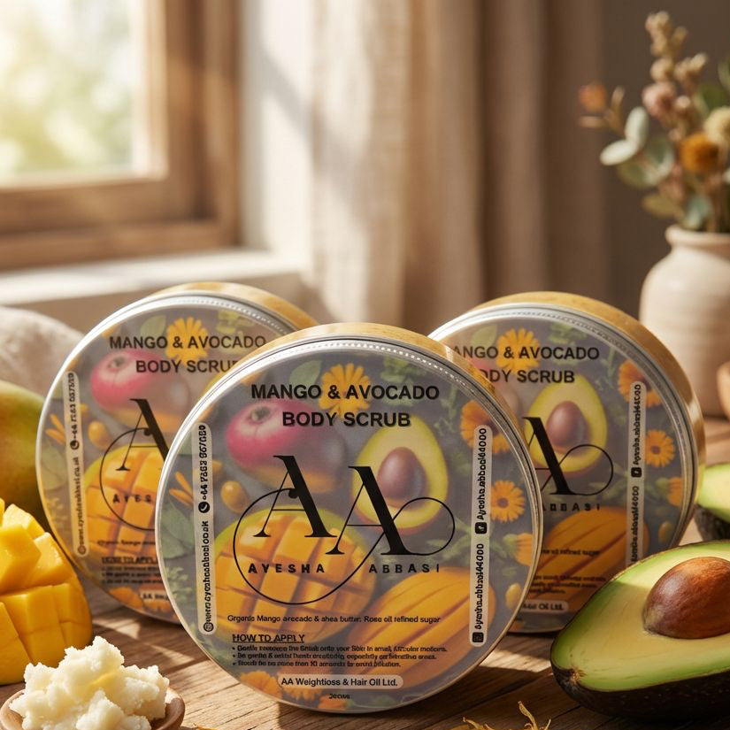 AA Mango & Avocado Body Scrub